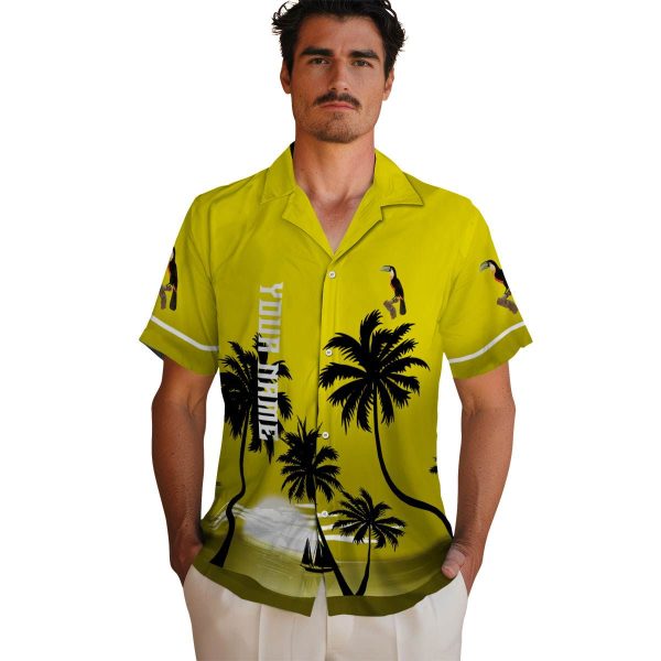 Bird Beach Sunset Hawaiian Shirt High quality