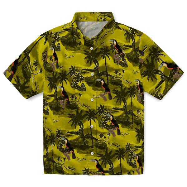 Bird Coastal Palms Hawaiian Shirt Best selling