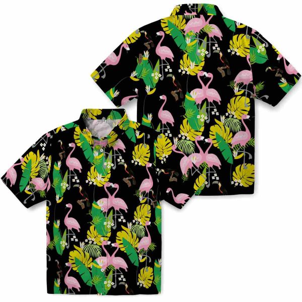 Bird Flamingo Foliage Hawaiian Shirt Latest Model