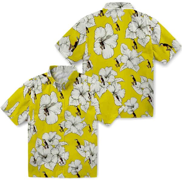 Bird Hibiscus Blooms Hawaiian Shirt Latest Model