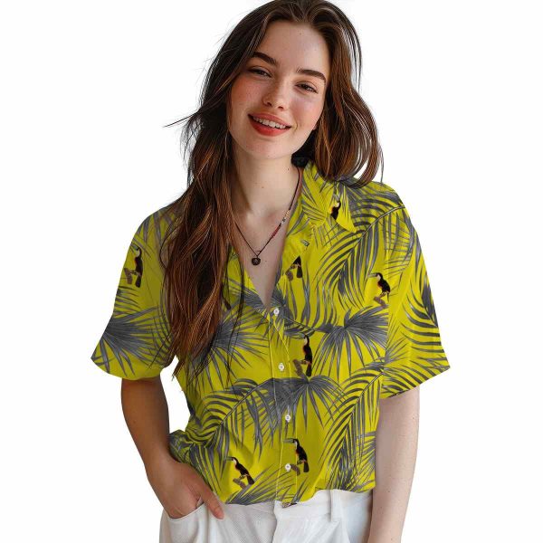 Bird Leafy Palms Hawaiian Shirt Trendy