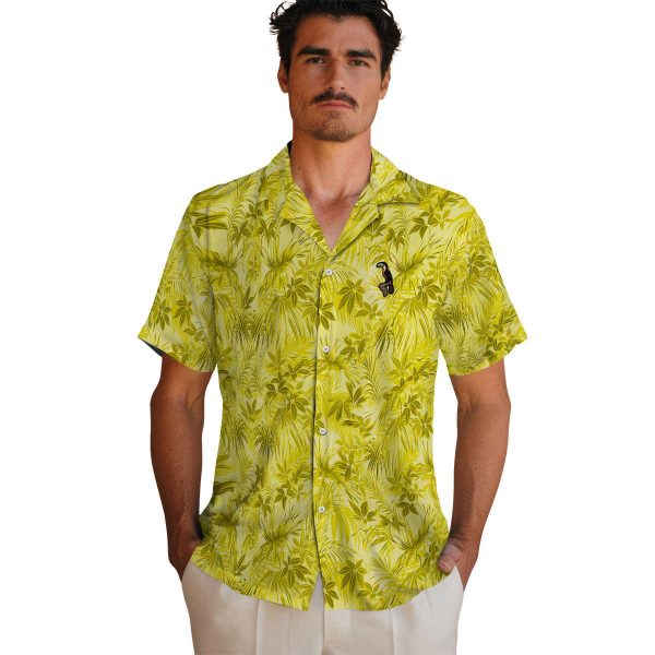 Bird Leafy Pattern Hawaiian Shirt High quality