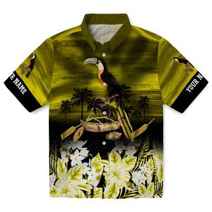 Bird Tropical Canoe Hawaiian Shirt Best selling