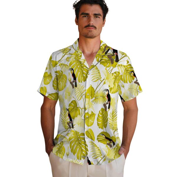Bird Tropical Plants Hawaiian Shirt High quality