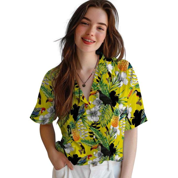 Bird Tropical Toucan Hawaiian Shirt Trendy