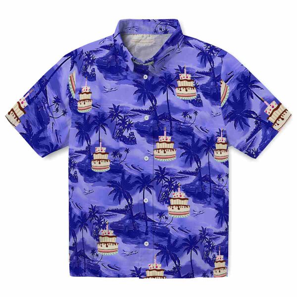 Birthday Coastal Palms Hawaiian Shirt Best selling