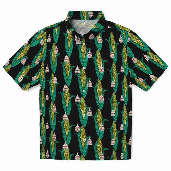 Birthday Corn Motifs Hawaiian Shirt Best selling