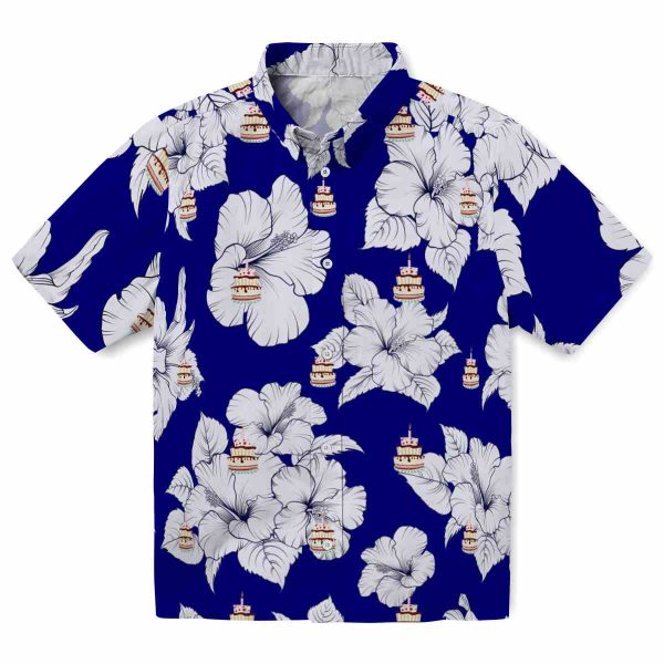 Birthday Hibiscus Blooms Hawaiian Shirt Best selling