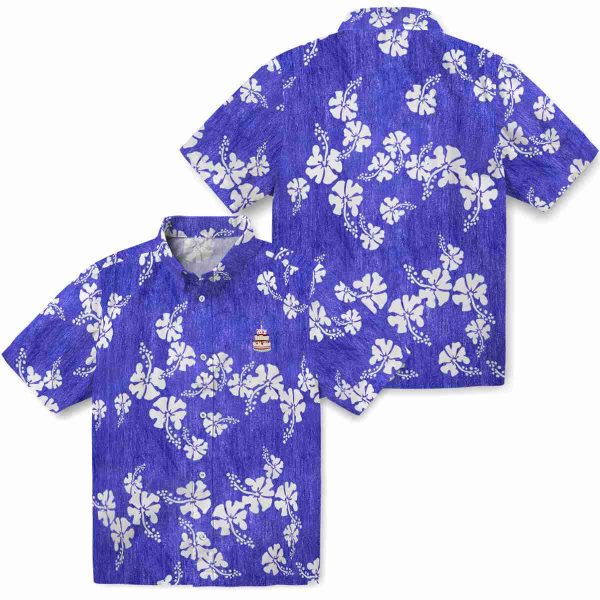 Birthday Hibiscus Clusters Hawaiian Shirt Latest Model