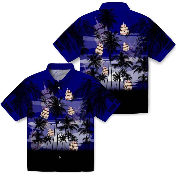 Birthday Sunset Scene Hawaiian Shirt Latest Model