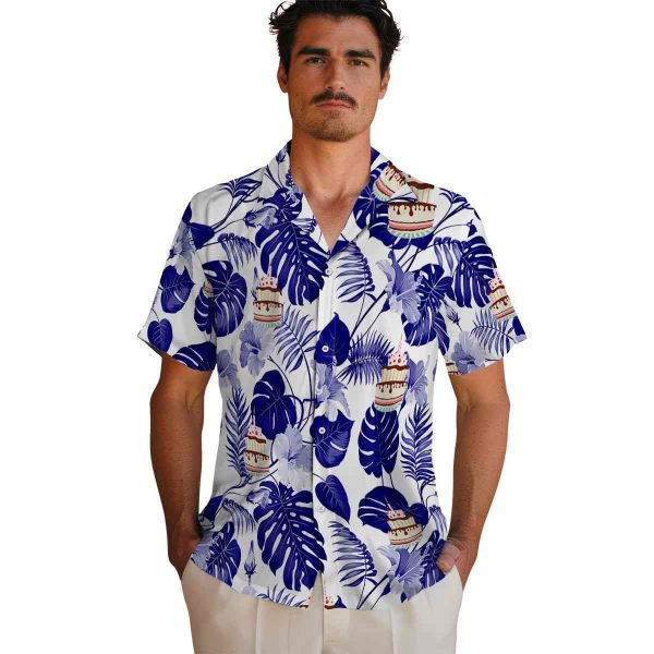 Birthday Tropical Plants Hawaiian Shirt High quality