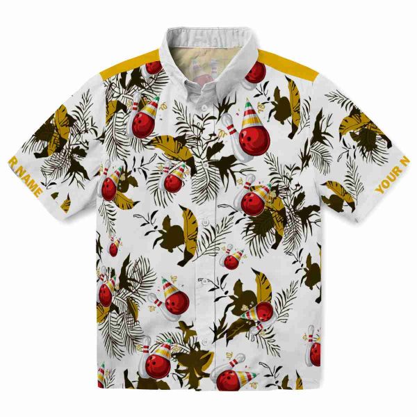 Bowling Botanical Theme Hawaiian Shirt Best selling