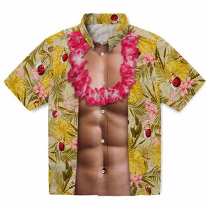 Bowling Chest Illusion Hawaiian Shirt Best selling