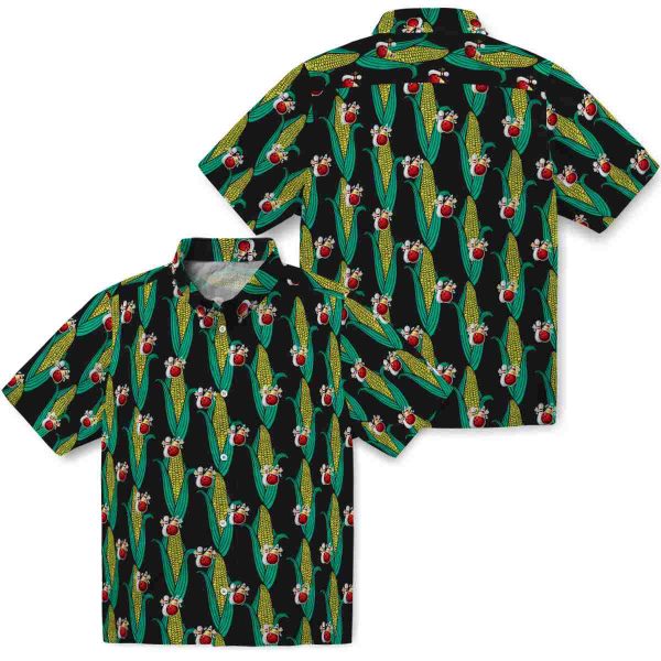 Bowling Corn Motifs Hawaiian Shirt Latest Model