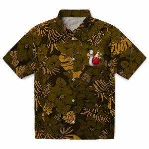 Bowling Jungle Vibes Hawaiian Shirt Best selling