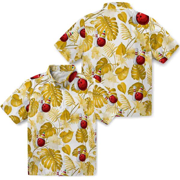 Bowling Tropical Plants Hawaiian Shirt Latest Model