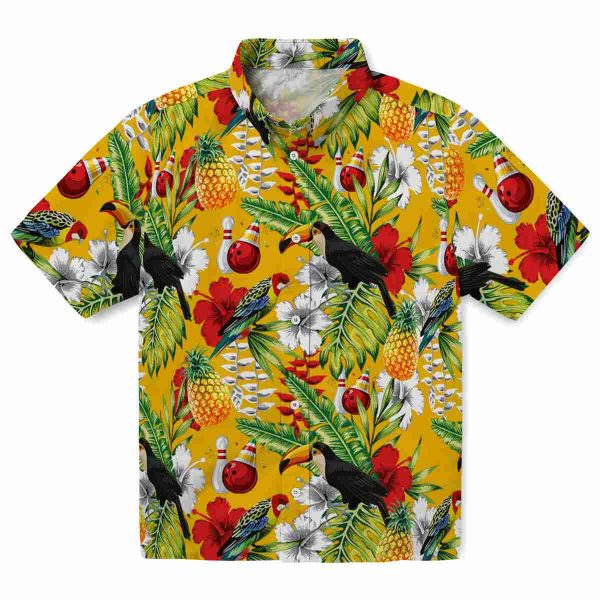 Bowling Tropical Toucan Hawaiian Shirt Best selling