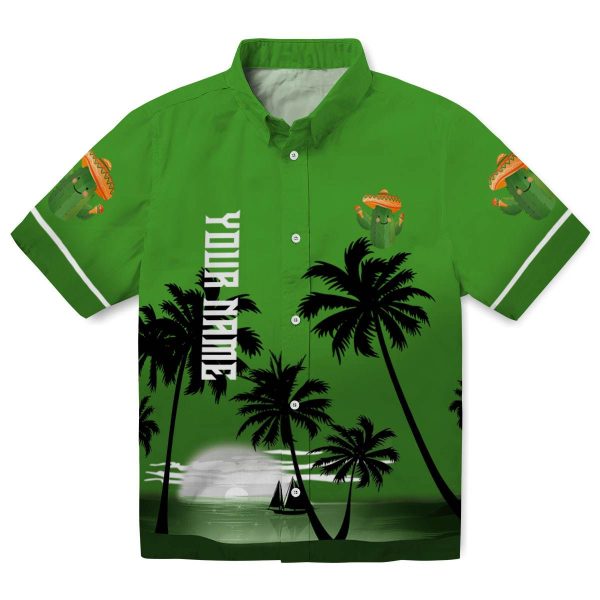 Cactus Beach Sunset Hawaiian Shirt Best selling