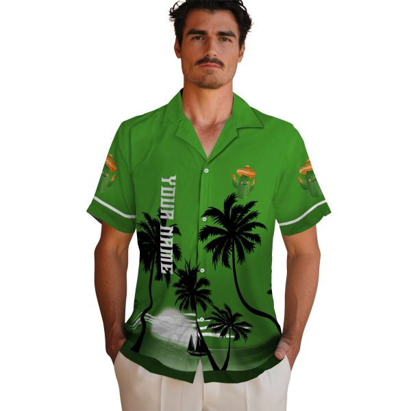 Cactus Beach Sunset Hawaiian Shirt High quality