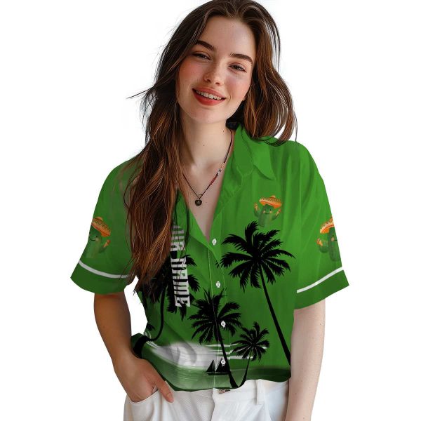 Cactus Beach Sunset Hawaiian Shirt Trendy