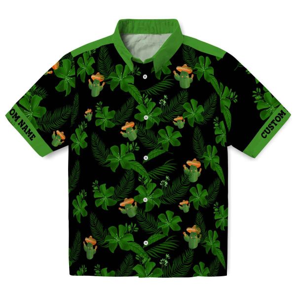 Cactus Botanical Print Hawaiian Shirt Best selling