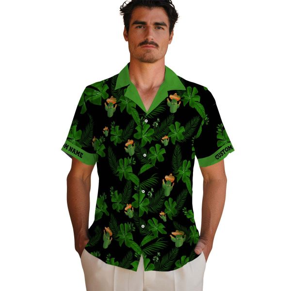 Cactus Botanical Print Hawaiian Shirt High quality