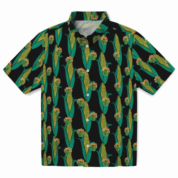 Cactus Corn Motifs Hawaiian Shirt Best selling