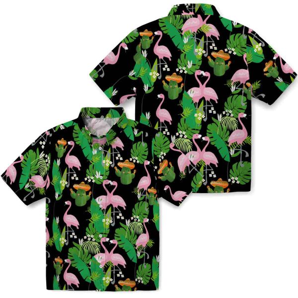 Cactus Flamingo Foliage Hawaiian Shirt Latest Model