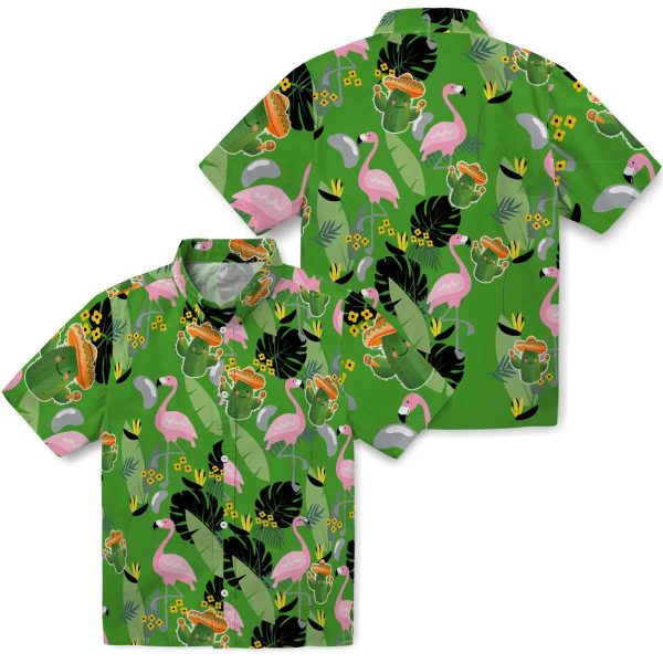 Cactus Flamingo Leaves Hawaiian Shirt Latest Model