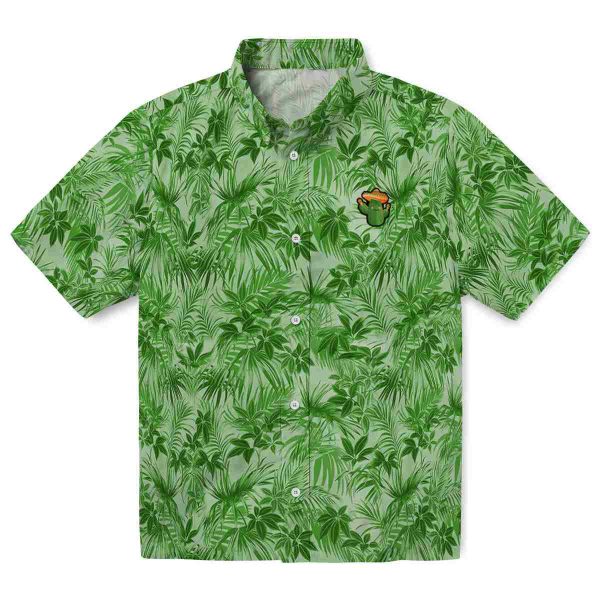 Cactus Leafy Pattern Hawaiian Shirt Best selling