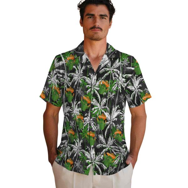 Cactus Palm Pattern Hawaiian Shirt High quality