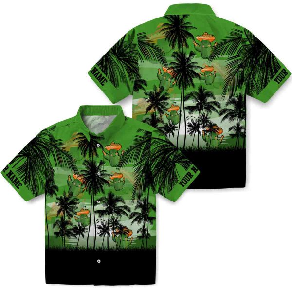 Cactus Sunset Scene Hawaiian Shirt Latest Model