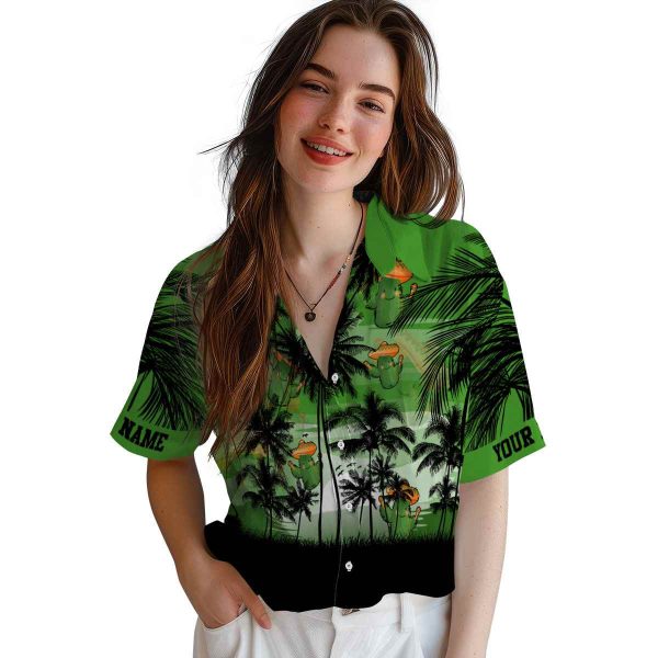 Cactus Sunset Scene Hawaiian Shirt Trendy