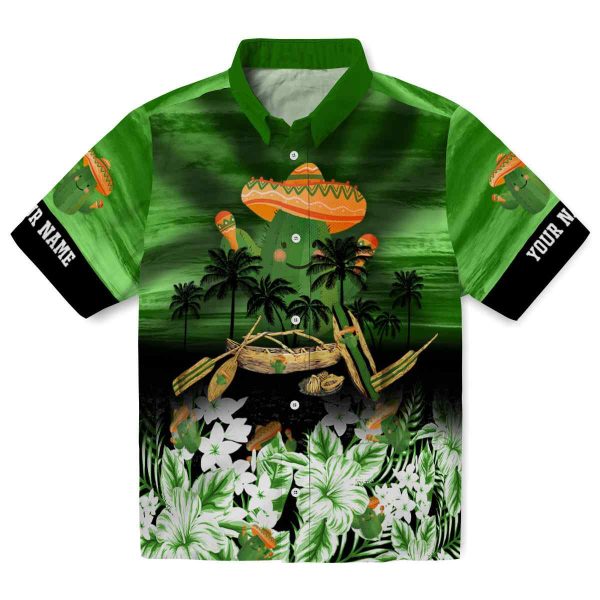Cactus Tropical Canoe Hawaiian Shirt Best selling