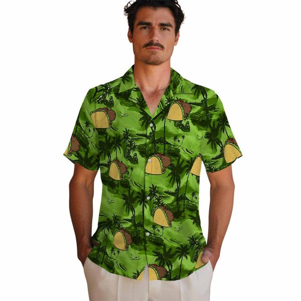 Capybara Coastal Palms Hawaiian Shirt High quality