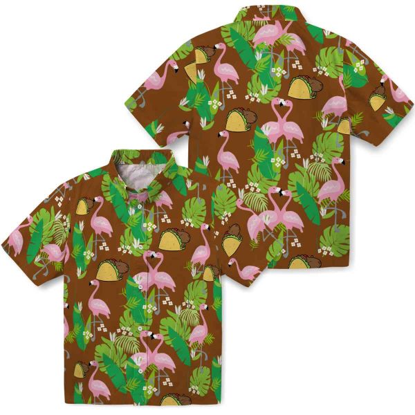 Capybara Flamingo Foliage Hawaiian Shirt Latest Model