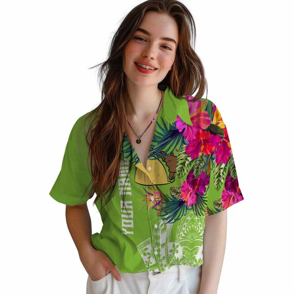 Capybara Floral Polynesian Hawaiian Shirt Trendy