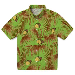 Capybara Leafy Palms Hawaiian Shirt Best selling