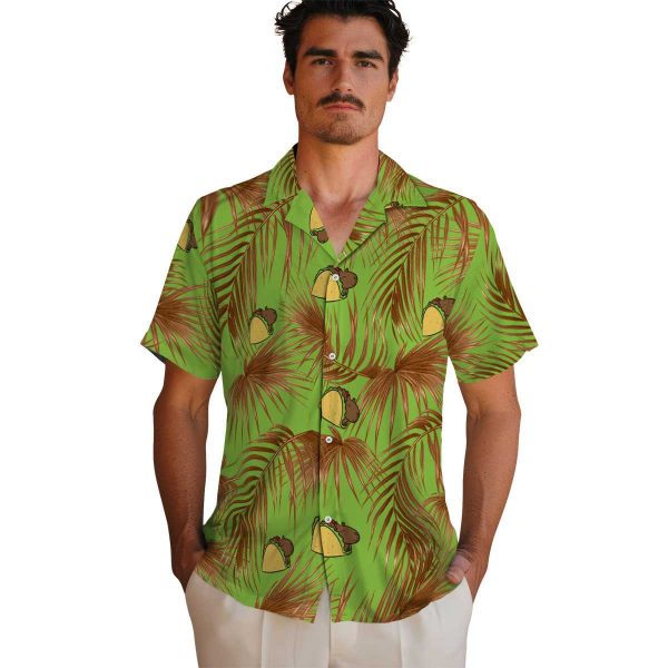 Capybara Leafy Palms Hawaiian Shirt High quality