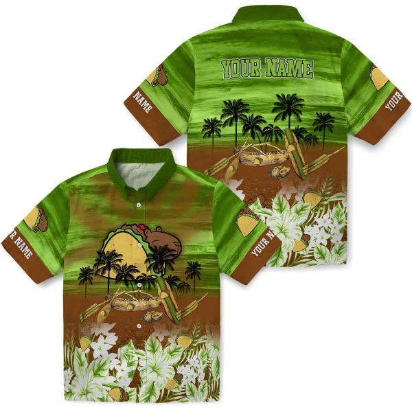 Capybara Tropical Canoe Hawaiian Shirt Latest Model