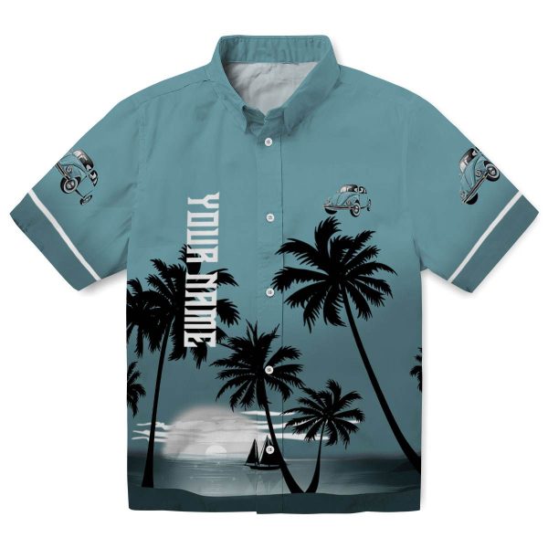 Car Beach Sunset Hawaiian Shirt Best selling