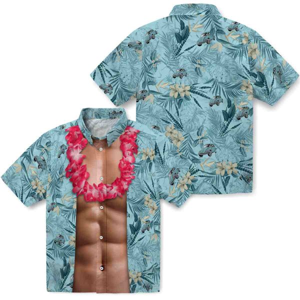 Car Chest Illusion Hawaiian Shirt Latest Model