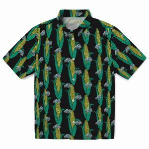 Car Corn Motifs Hawaiian Shirt Best selling