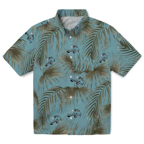 Car Leafy Palms Hawaiian Shirt Best selling