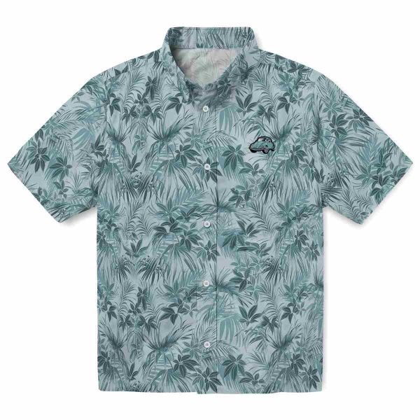 Car Leafy Pattern Hawaiian Shirt Best selling