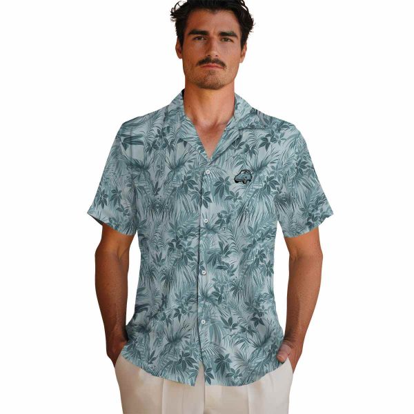 Car Leafy Pattern Hawaiian Shirt High quality