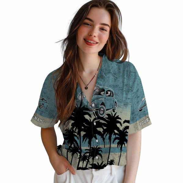 Car Sunset Pattern Hawaiian Shirt Trendy