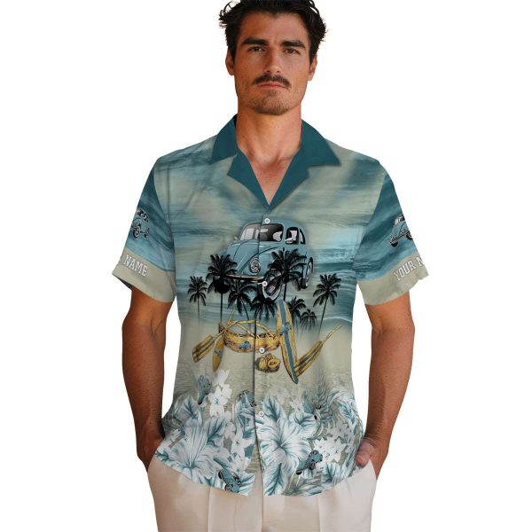 Car Tropical Canoe Hawaiian Shirt High quality