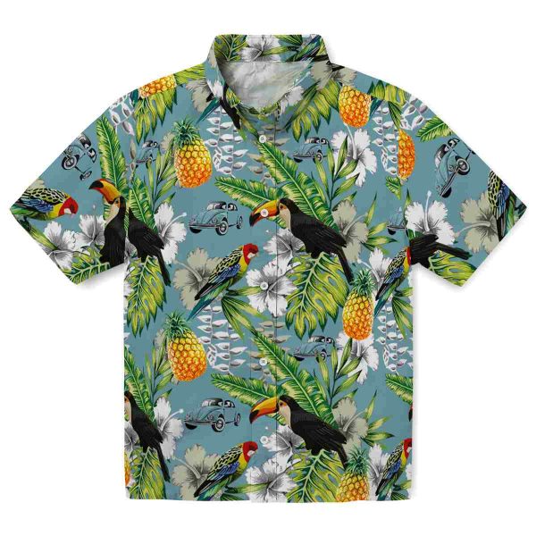 Car Tropical Toucan Hawaiian Shirt Best selling