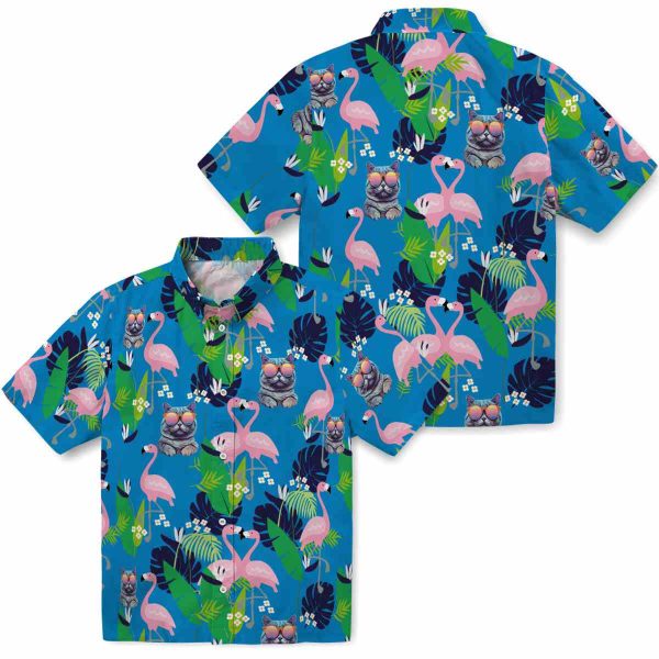 Cat Flamingo Foliage Hawaiian Shirt Latest Model